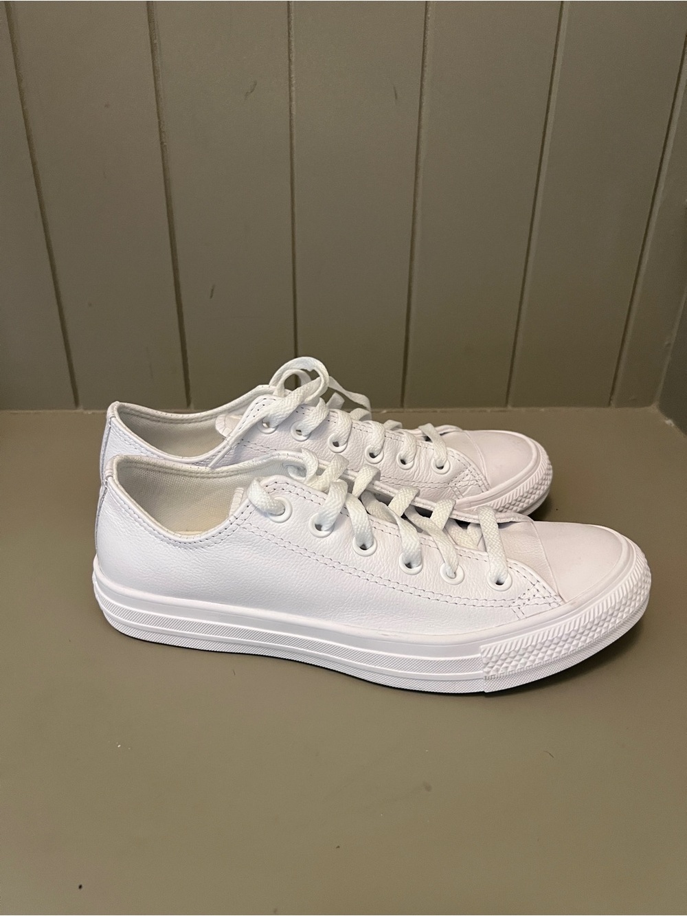 Converse leather sneakers